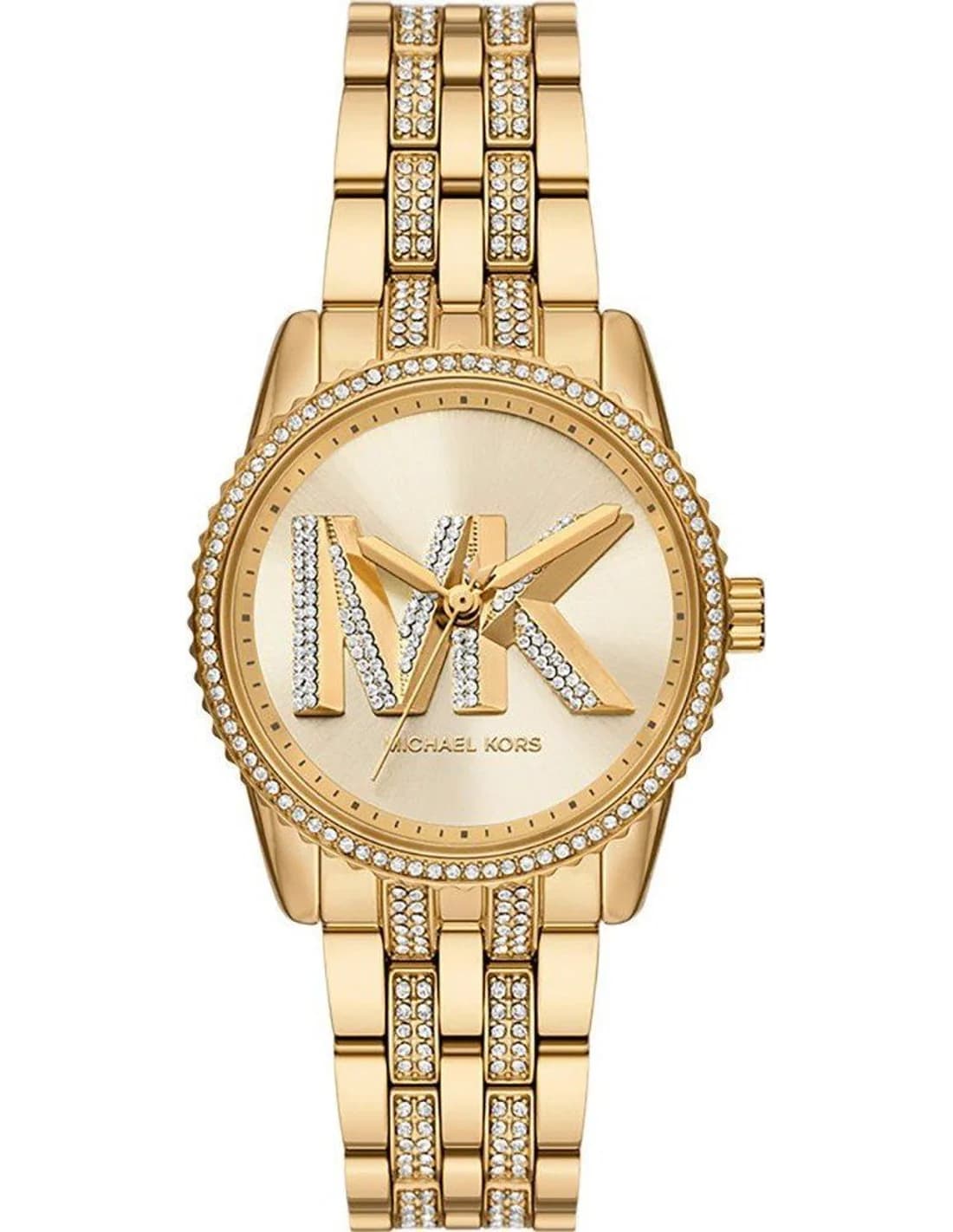 Montre Michael Kors MK7540 femme cadran or bracelet acier