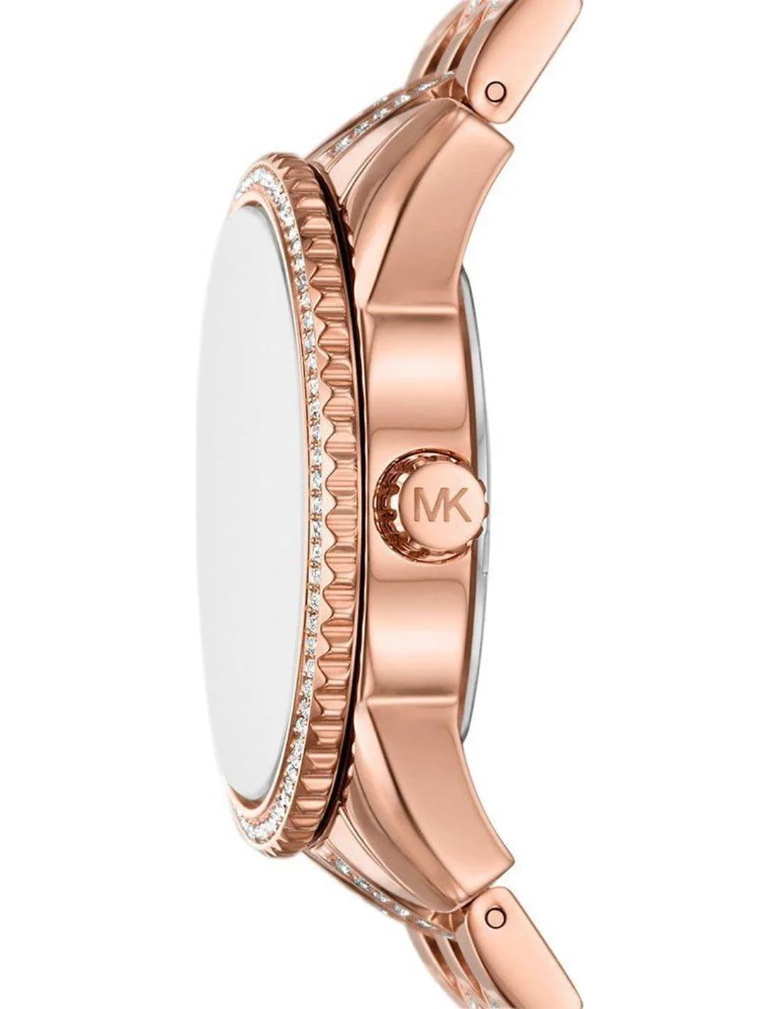 Profil de la montre Michael Kors MK7541, boîtier or rose