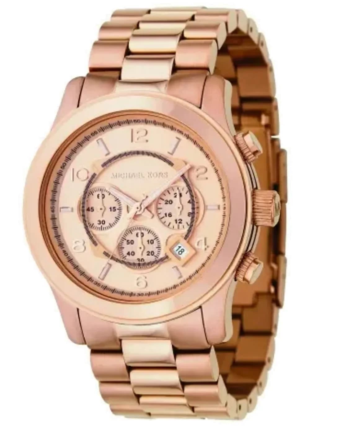 Montre Michael Kors MK8096 Chronographe en Acier Or Rose