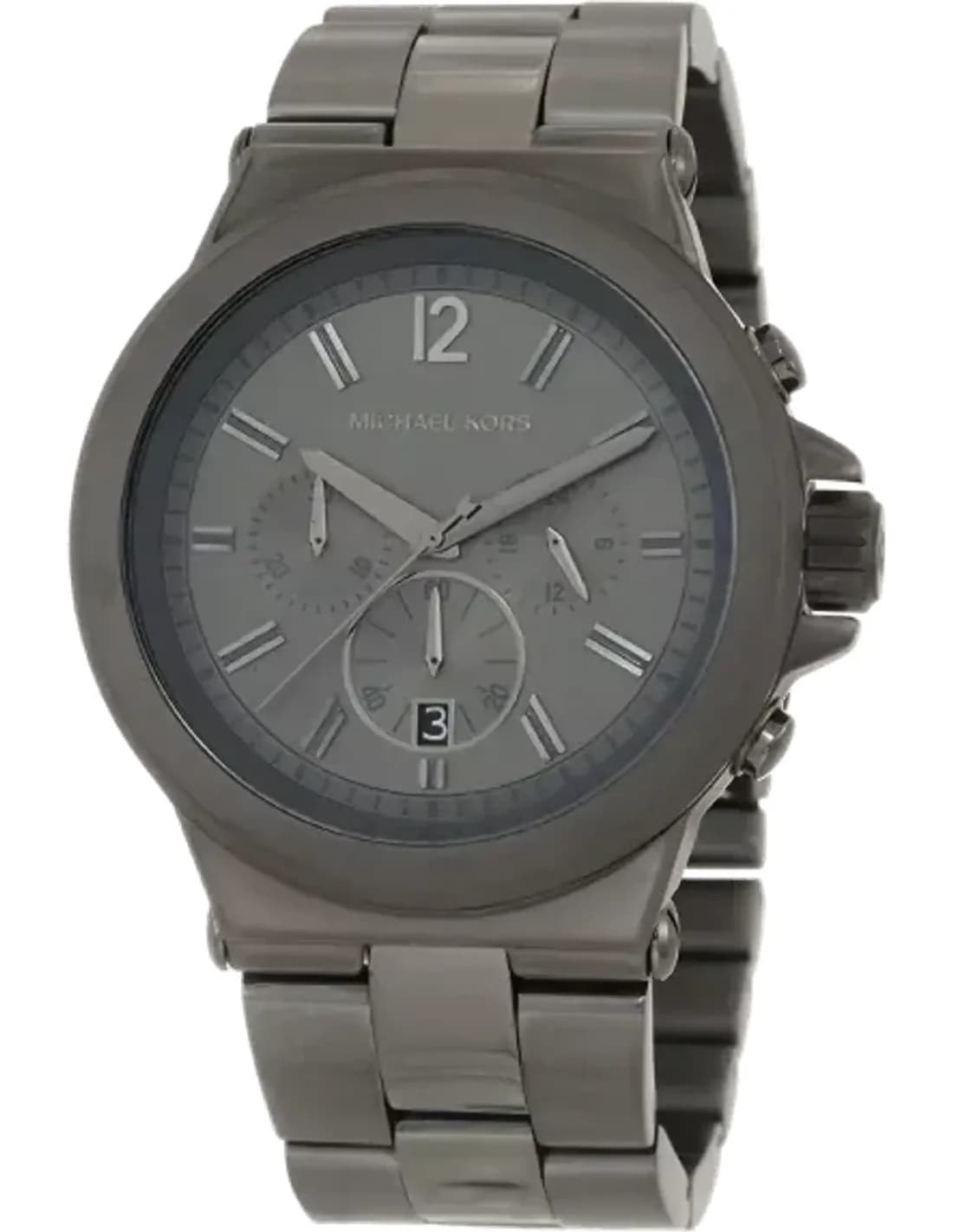 Montre Homme Michael Kors Dylan MK8205 Bracelet anthracite en acier inoxydable