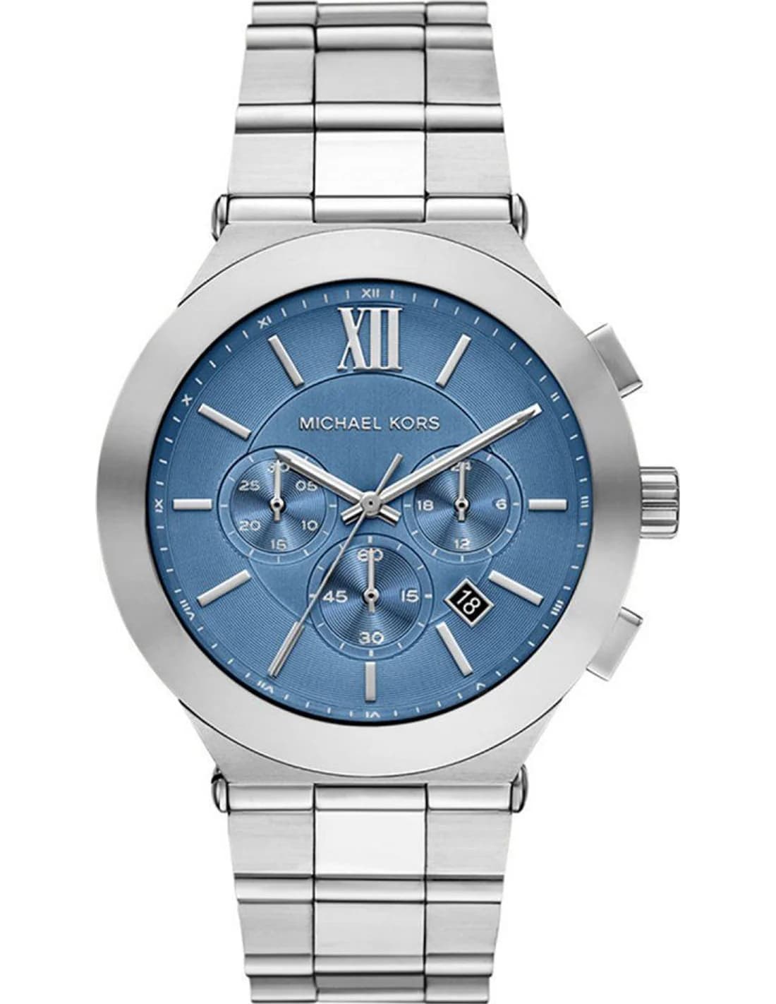 Montre Homme Michael Kors Billie MK9222 argentée bracelet maillons acier