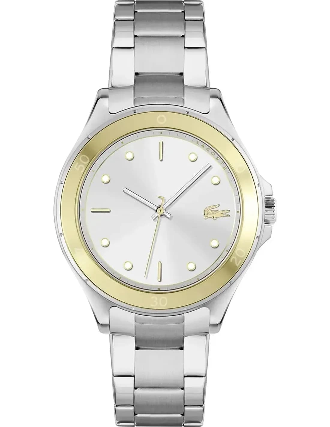Montre Femme Lacoste Swing 2001222 cadran argenté bracelet acier