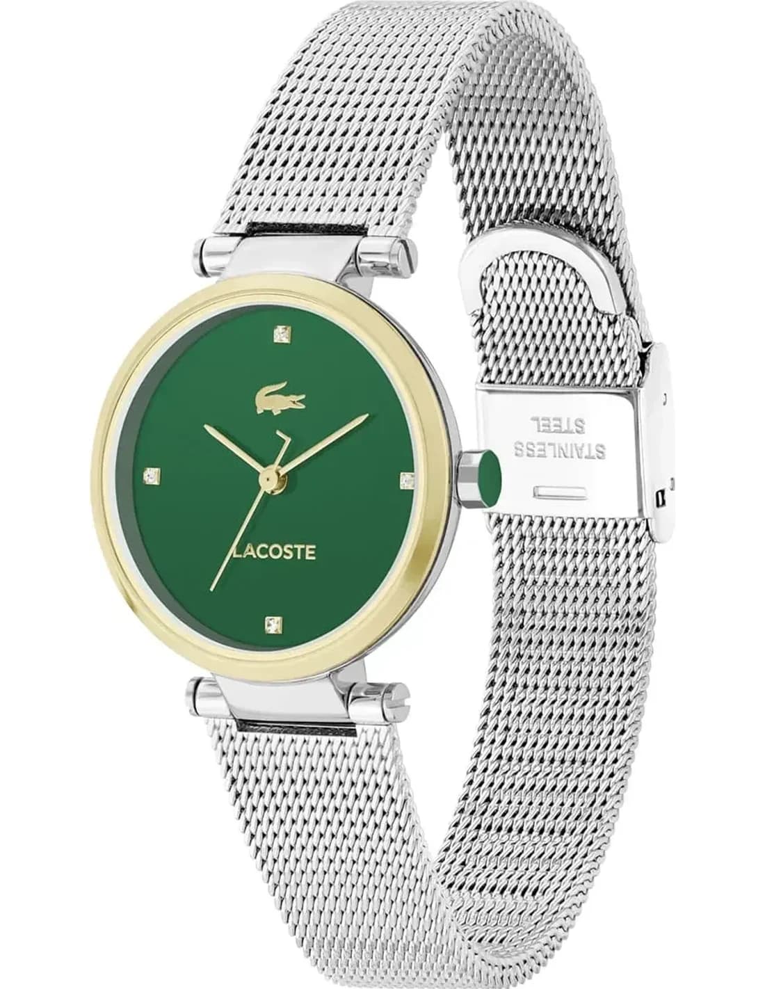 Profil de la montre Lacoste 2001348, boîtier or