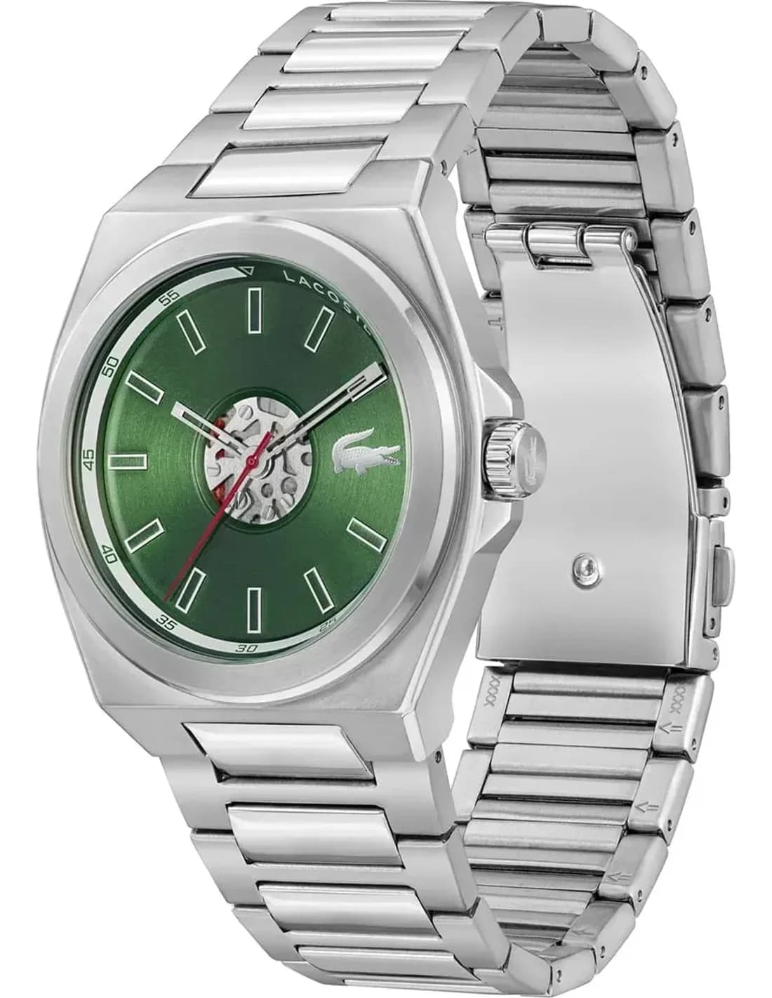 Profil de la montre Lacoste 2011335, boîtier argent