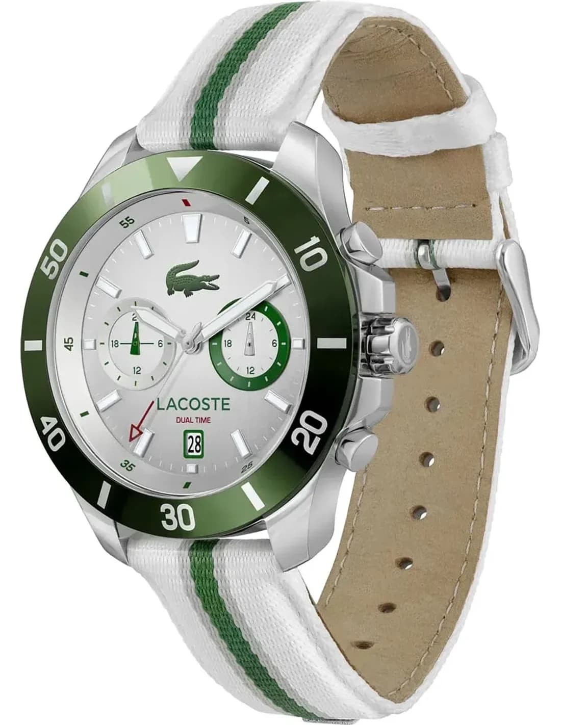 Profil de la montre Lacoste 2011340, boîtier argent
