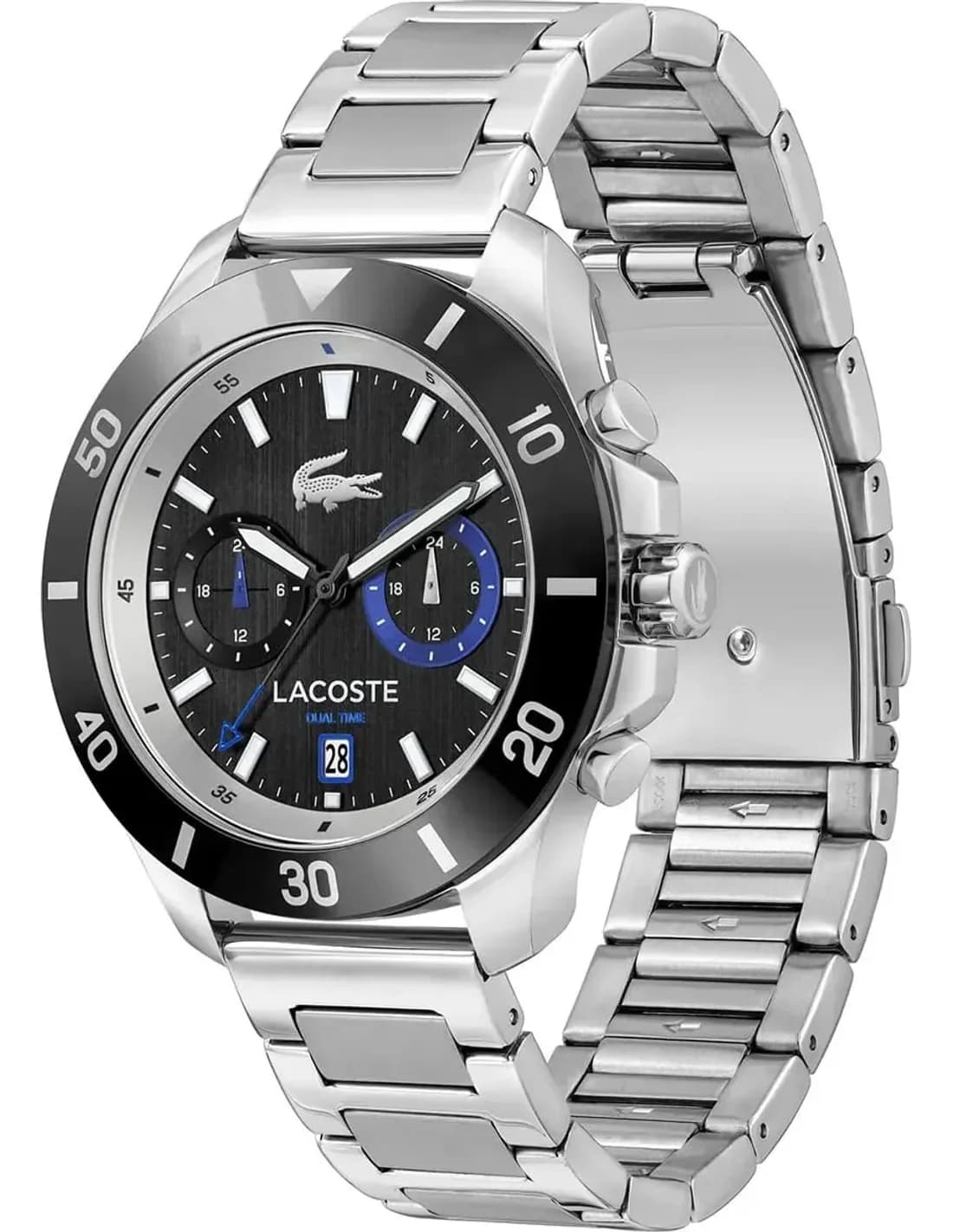 Profil de la montre Lacoste 2011342, boîtier argent