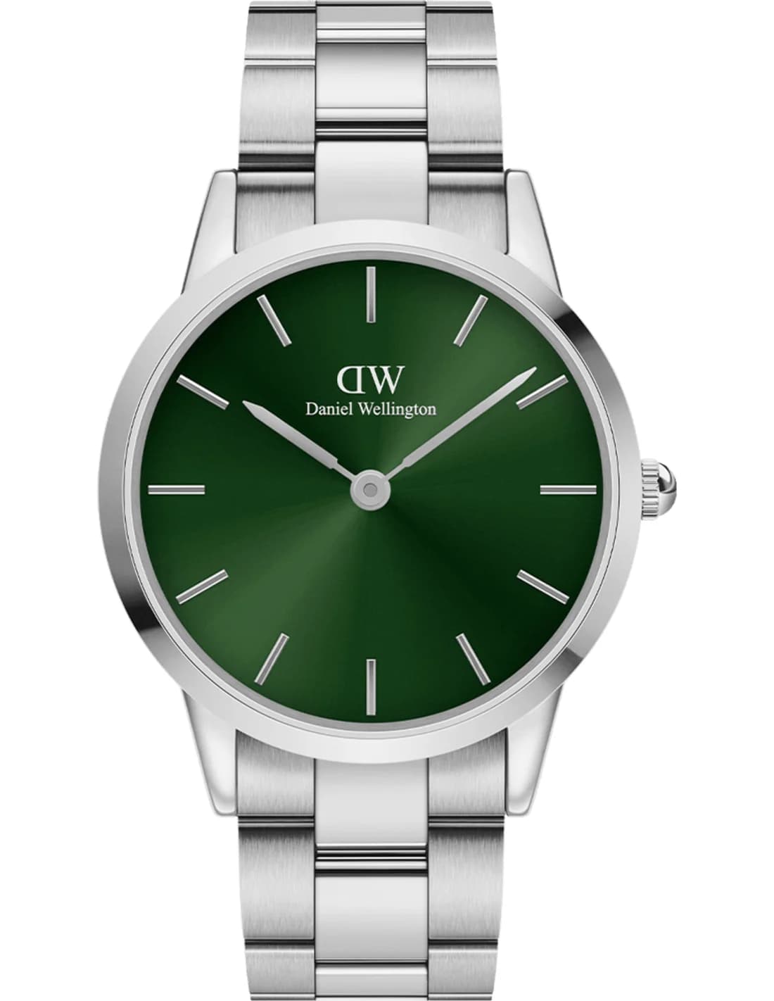 Montre homme Daniel Wellington DW00100427, cadran vert avec bracelet acier
