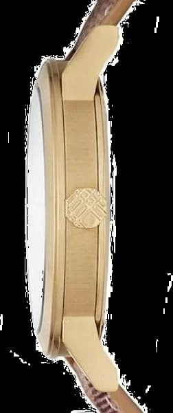 Cadran Burberry BU9026 avec index bâtons et aiguilles dauphine, date à 3h, design épuré