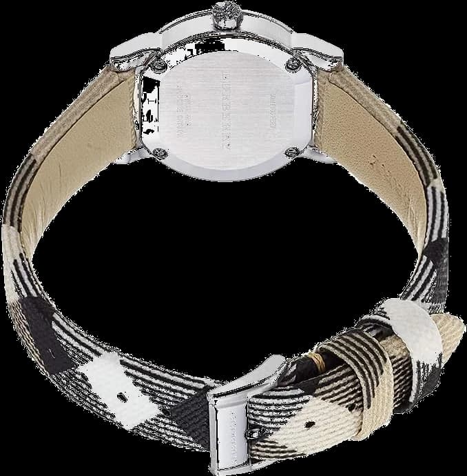 Montre Homme Burberry BU9357 chronomètre bracelet monogramme beige vue 2