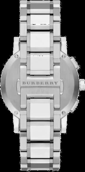 Montre Homme Burberry BU9750 Chronomètre Acier Cadran Bleu vue 3