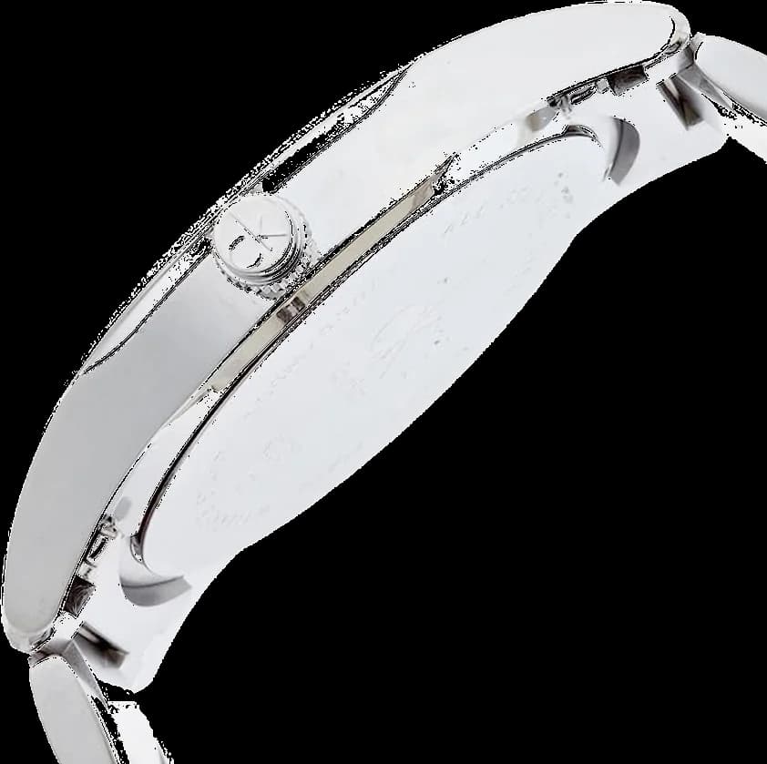 Cadran Calvin Klein K2241120 avec index bâtons et aiguilles fines, design épuré et intemporel
