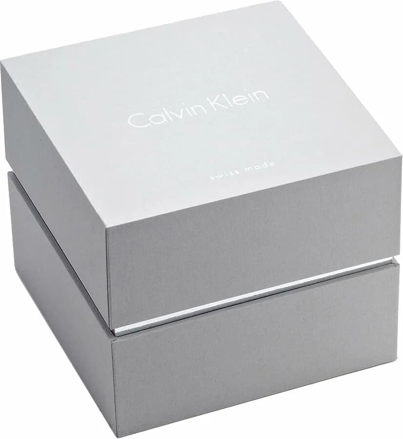 Montre Femme Calvin Klein K2U291L6 Chronomètre Bracelet Cuir Blanc vue 4
