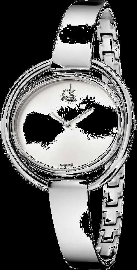 Montre Calvin Klein K4F2N116 montre femme acier argenté cadran blanc épuré style minimaliste élégant