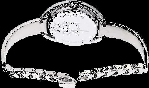 Bracelet Calvin Klein K4F2N116 bracelet acier inoxydable argenté maillons lisses fermoir déployante double sécurité
