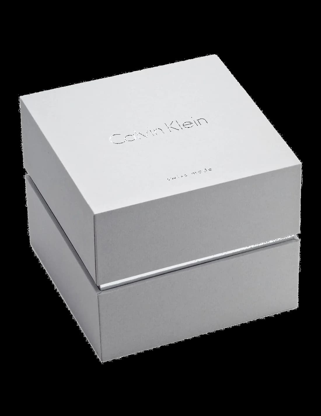 Bracelet Calvin Klein K7E23B46 en acier inoxydable brossé, maillons plats, fermoir déployant gravé du logo CK