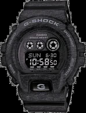 Montre Casio GD-X6900HT-1ER noire au design robuste avec cadran digital et affichage lumineux, style sportif