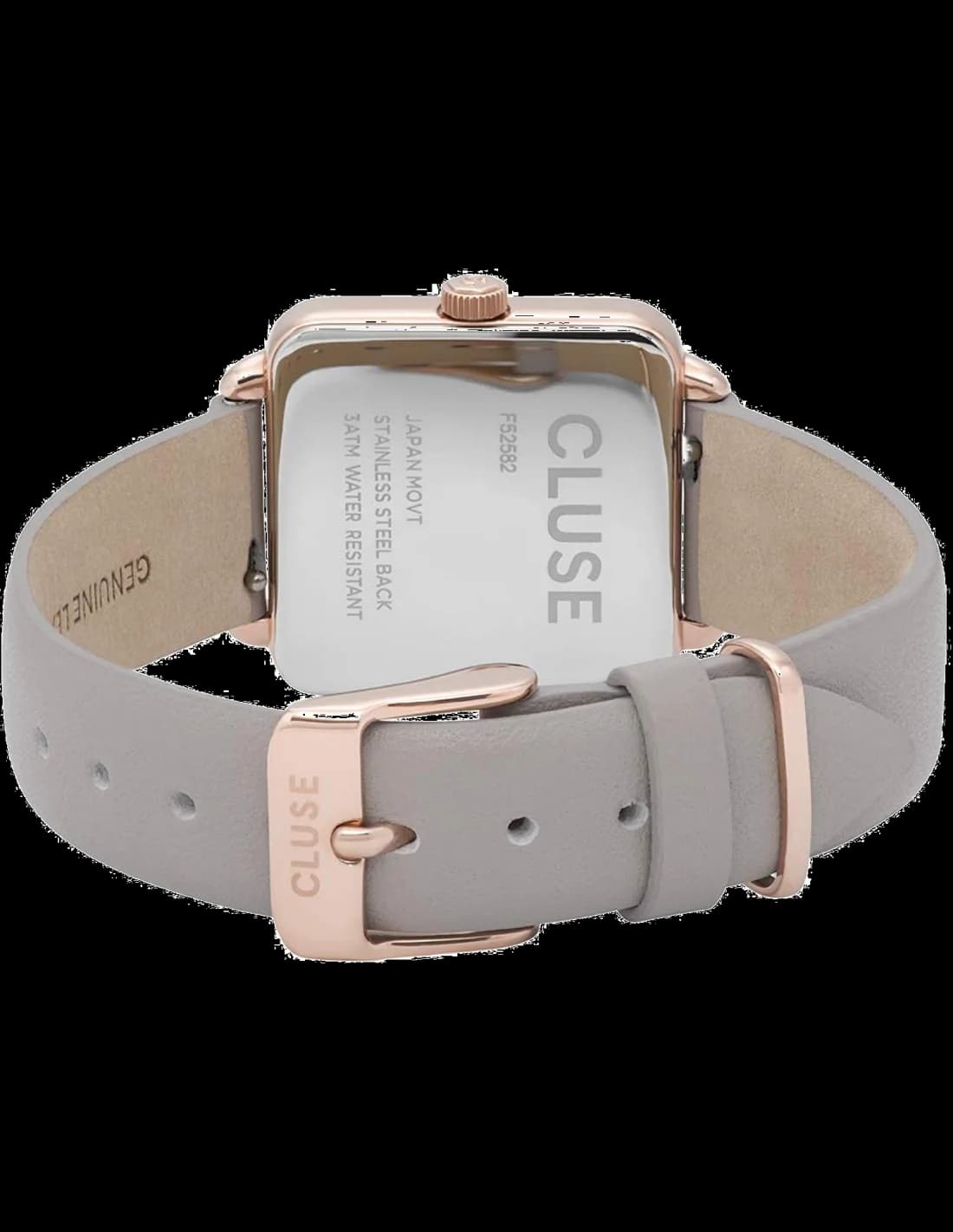 Cadran Cluse CL60005 chiffres romains noirs, aiguilles fines, petite seconde à 6h