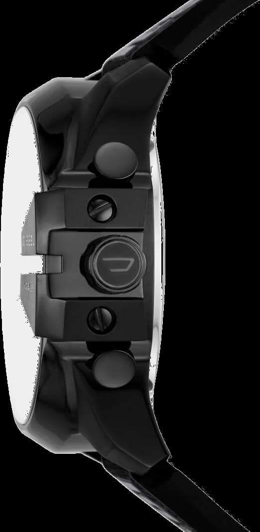 Bracelet Diesel DZ4593 en nylon et silicone noir avec boucle ardillon, robuste et sportif