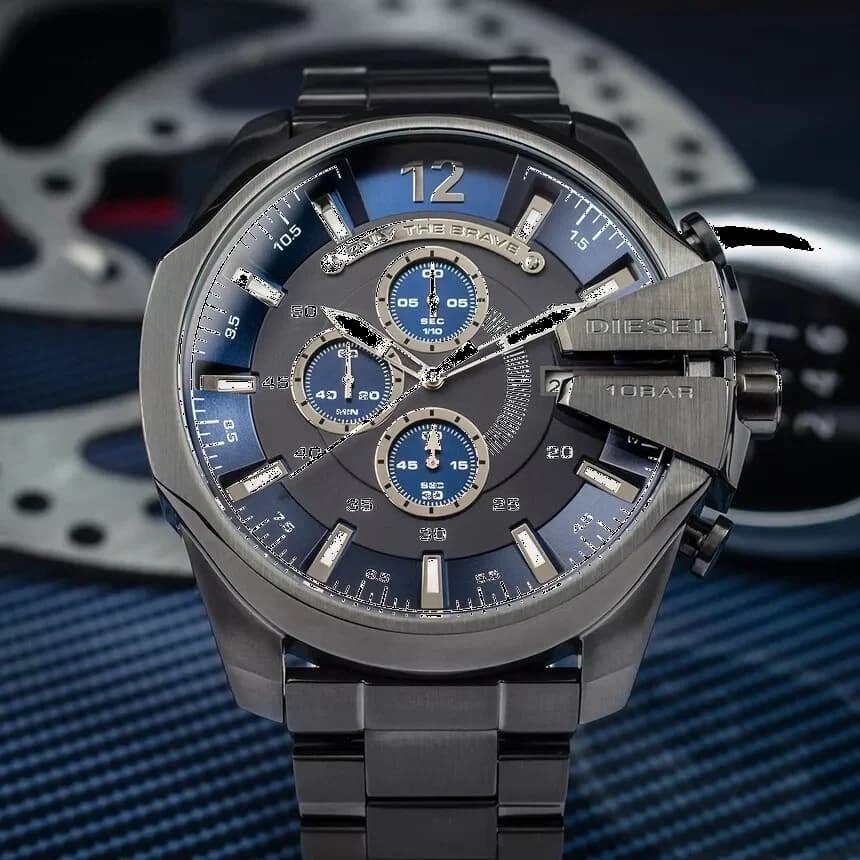 Montre Diesel DZ4329 en Acier Inoxydable Anthracite vue 5