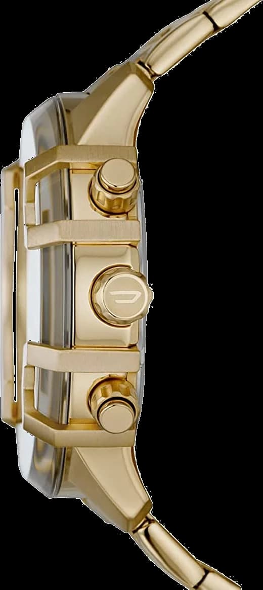 Montre Diesel DZ4573 Griffed en acier inoxydable doré jaune vue 2