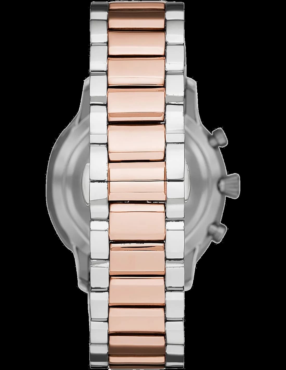 Cadran Emporio Armani AR11209 avec compteurs chronographes, date à 4h, aiguilles luminescentes