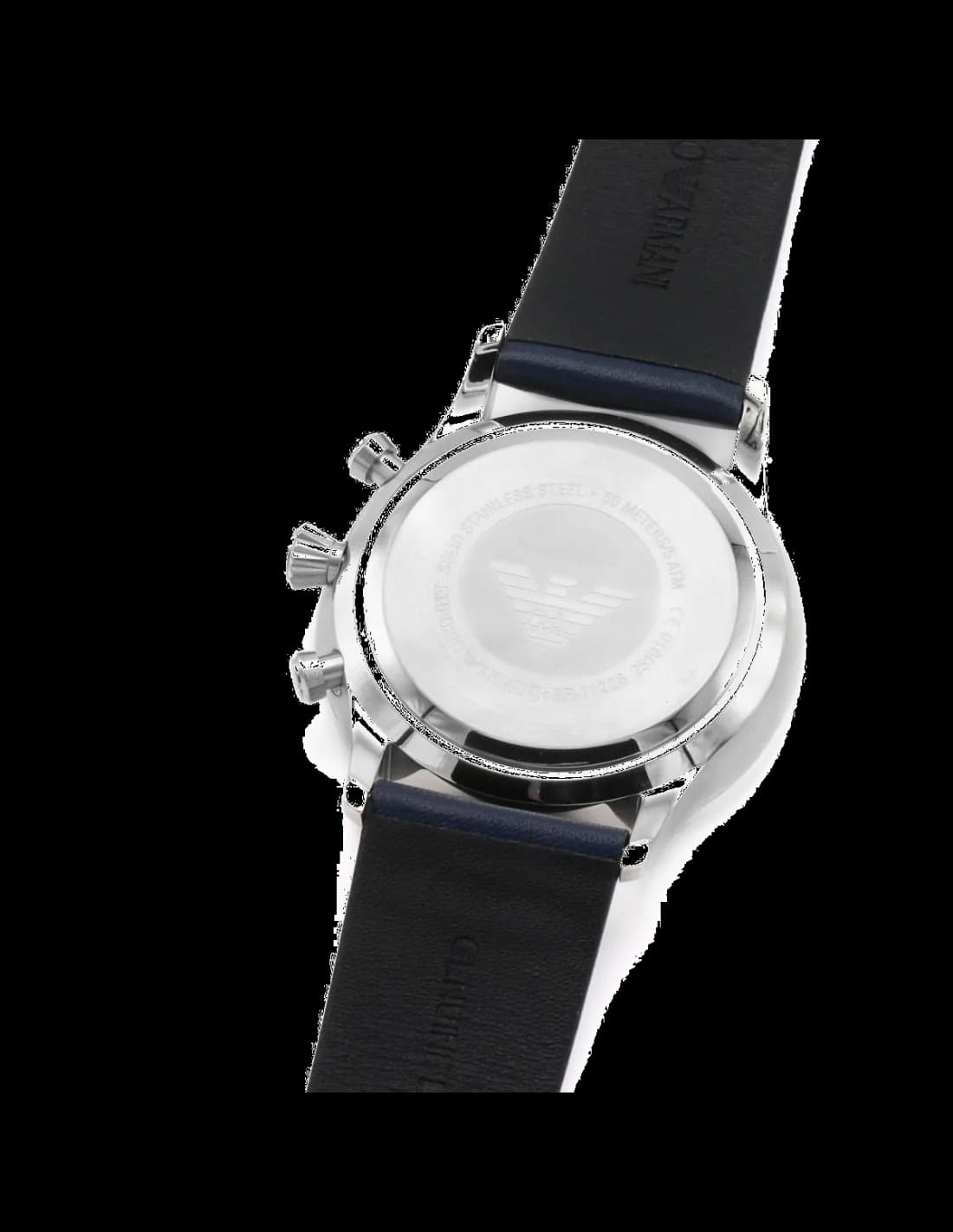 Montre Homme Emporio Armani Classique AR11226 chronographe bleu vue 3