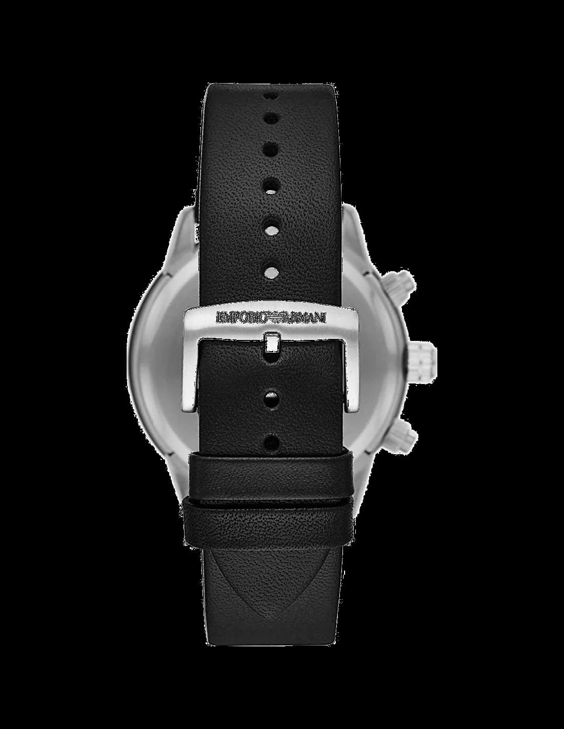 Bracelet Emporio Armani AR11243 en acier brossé avec fermoir déployant, maillons larges pour un style moderne