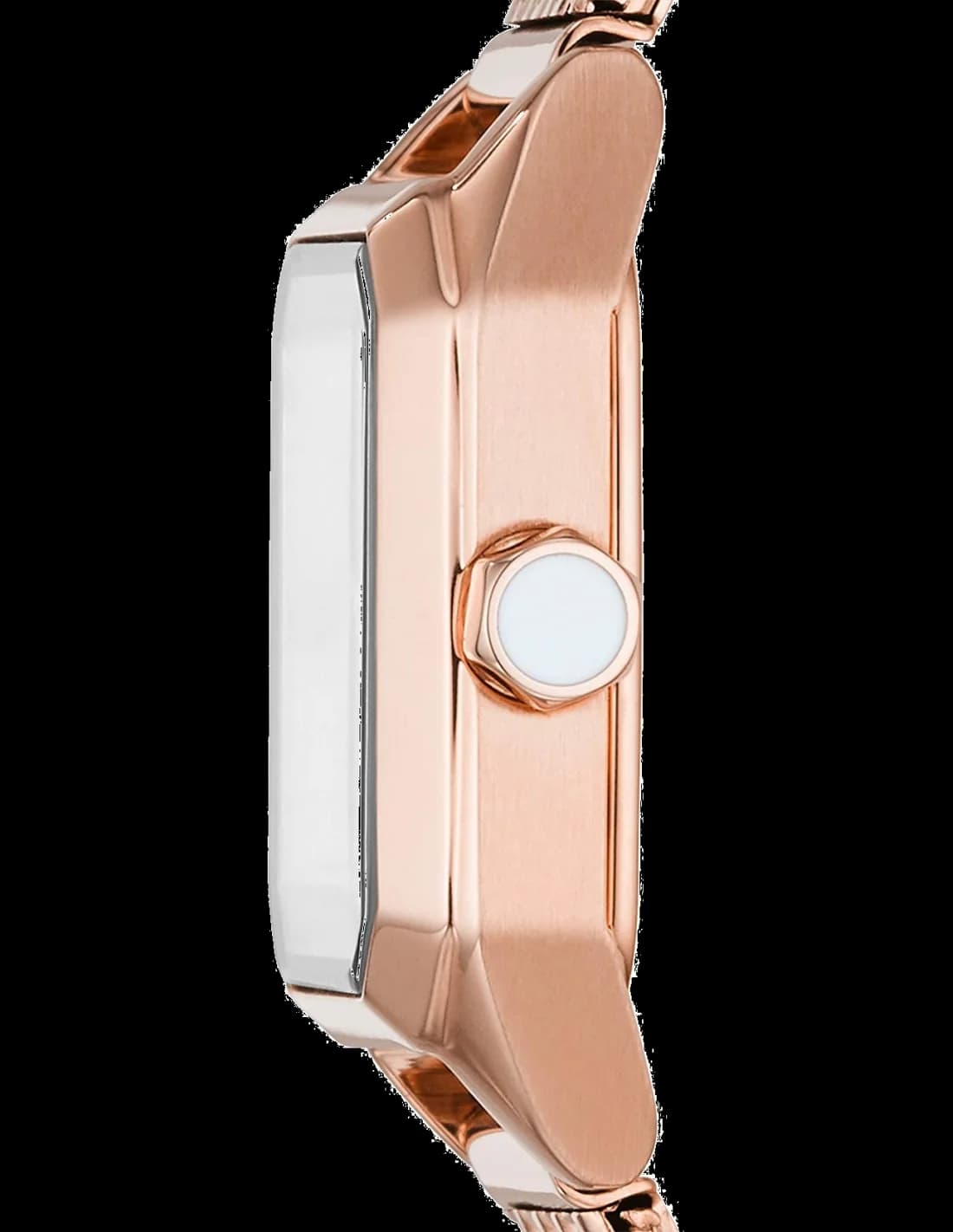 Bracelet Emporio Armani AR11347 en maille milanaise argentée, fermoir déployant, finition satinée confortable