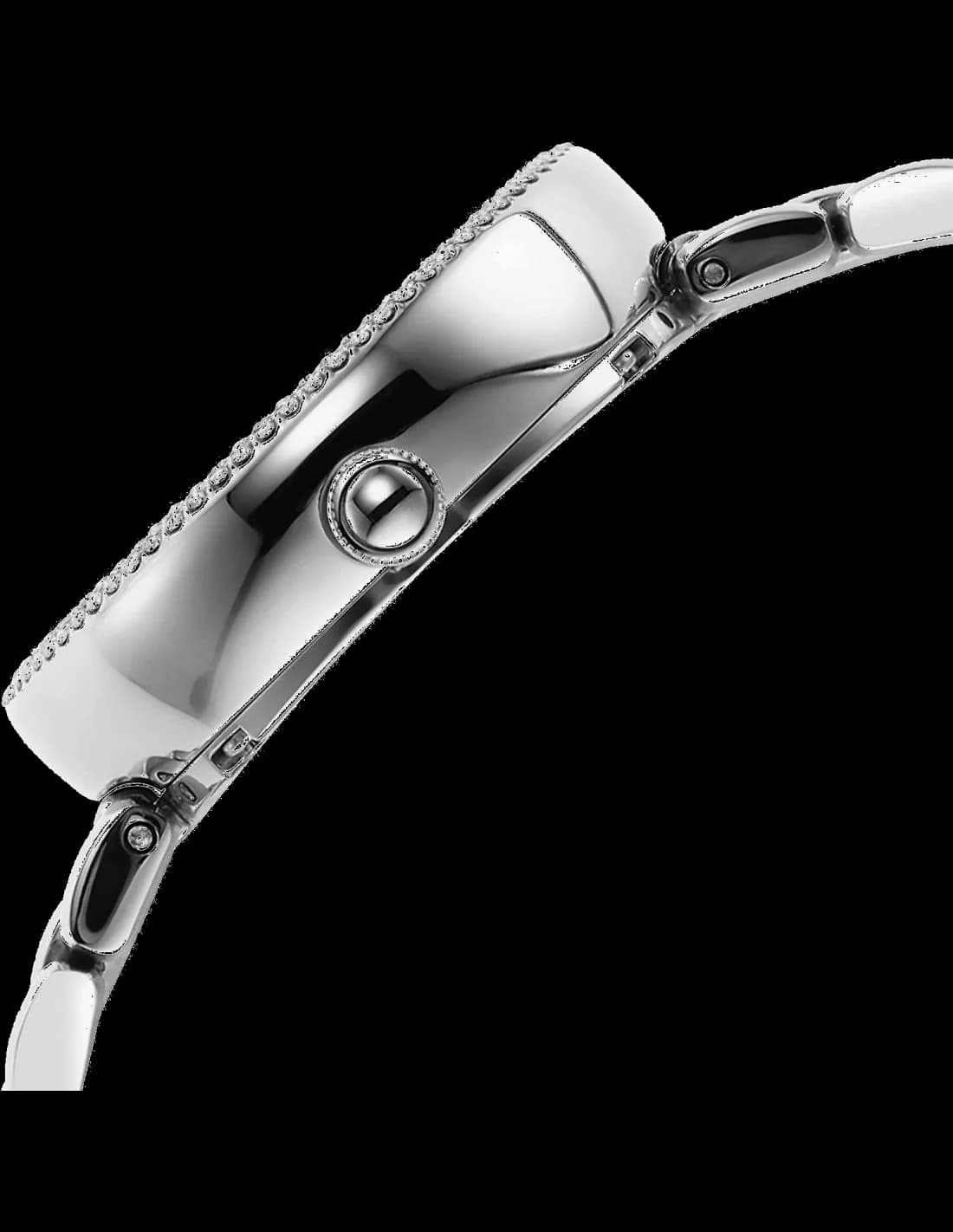Cadran Emporio Armani AR11461 avec index bâtons et aiguilles dorés sur fond nacré, sans date