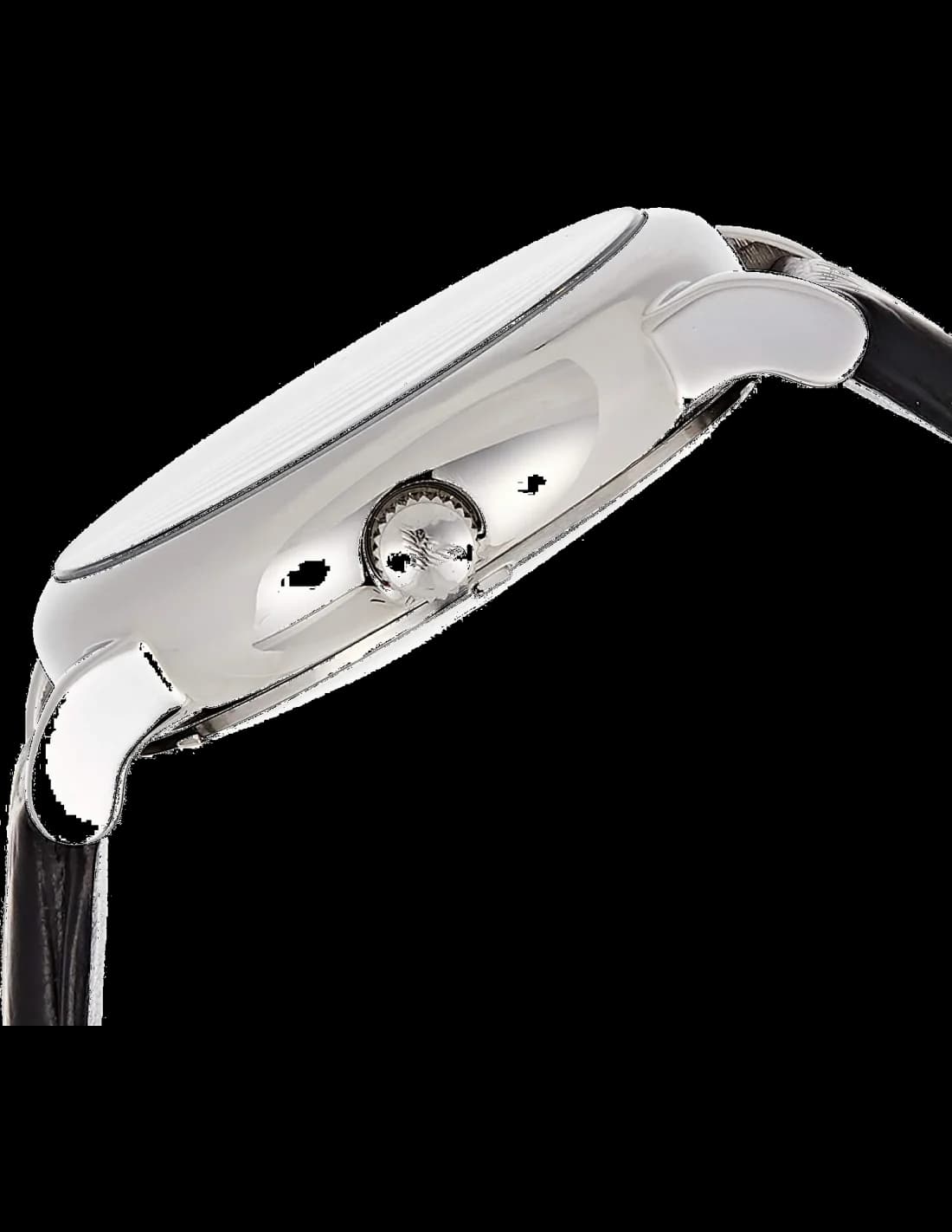 Cadran Emporio Armani AR1981 squelette dévoilant le mouvement automatique, index bâtons et aiguilles squelettées