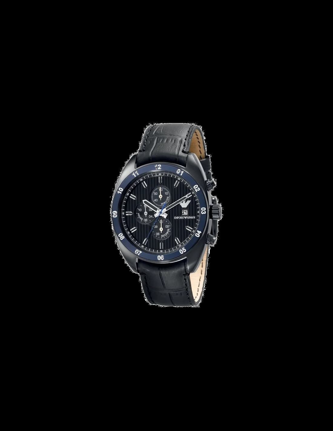 Montre Homme Emporio Armani AR5916 Chronographe avec Cadran à Rayures