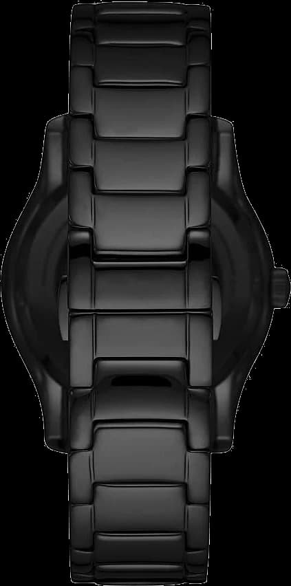 Bracelet Emporio Armani AR60014 en acier inoxydable brossé maillé, fermoir déployant double sécurité, confortable et robuste pour un usage quotidien