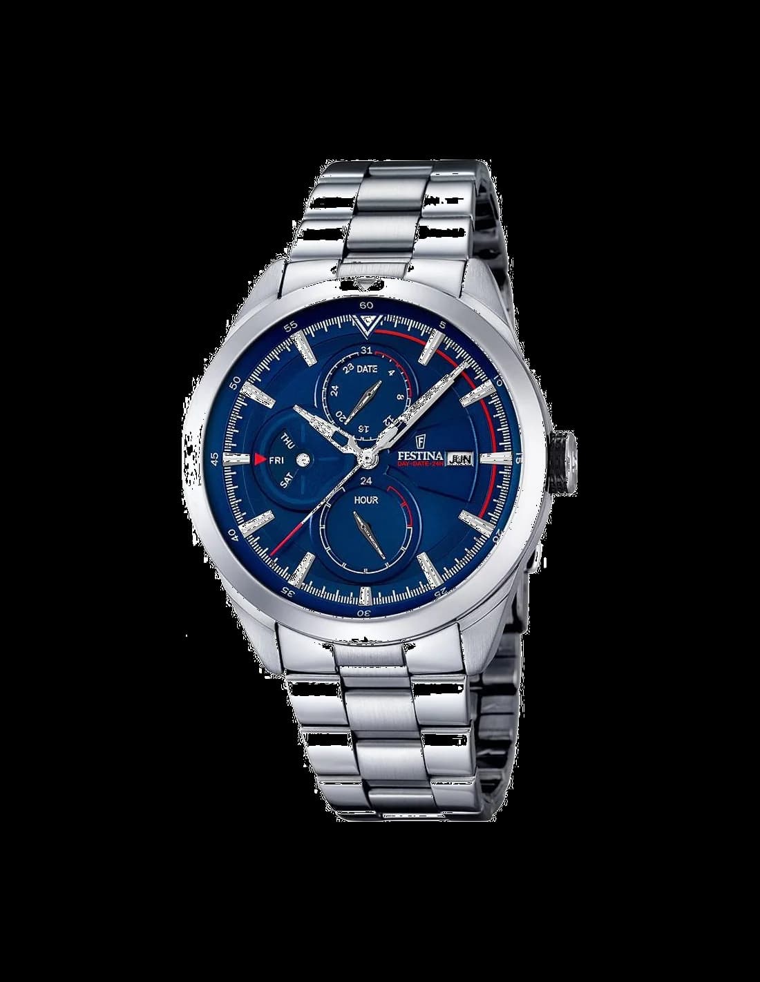 Montre Festina F16828/2 Argentée en Acier Inoxydable