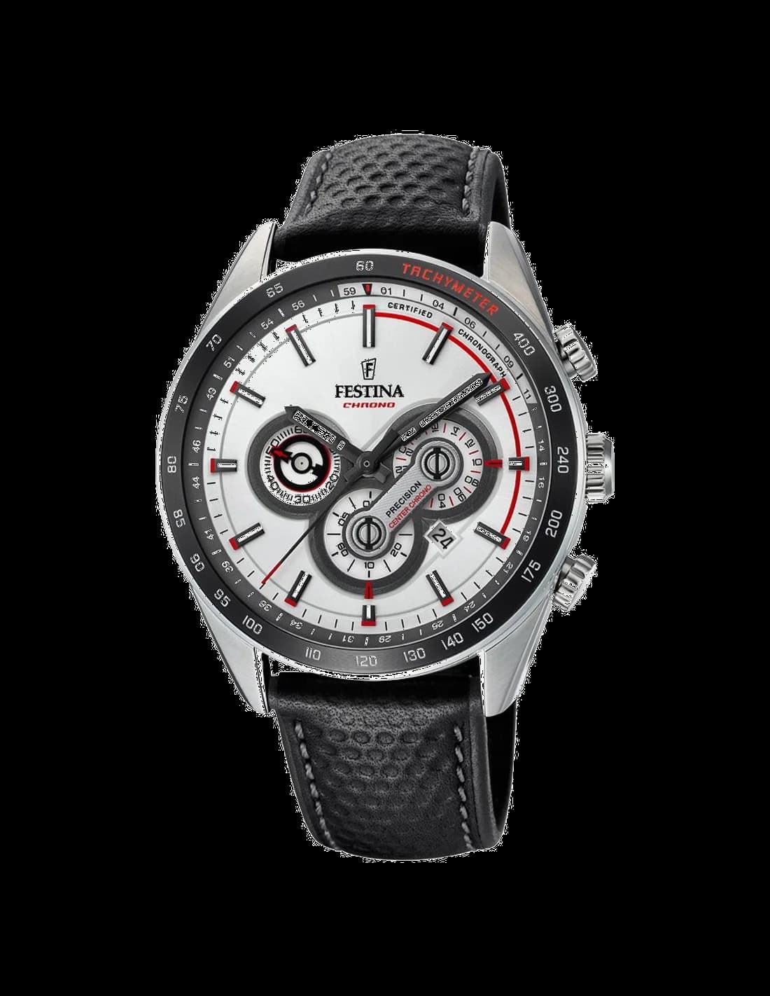 Montre Festina F20202/1 noire mate avec cadran noir et index blancs, style sportif et moderne