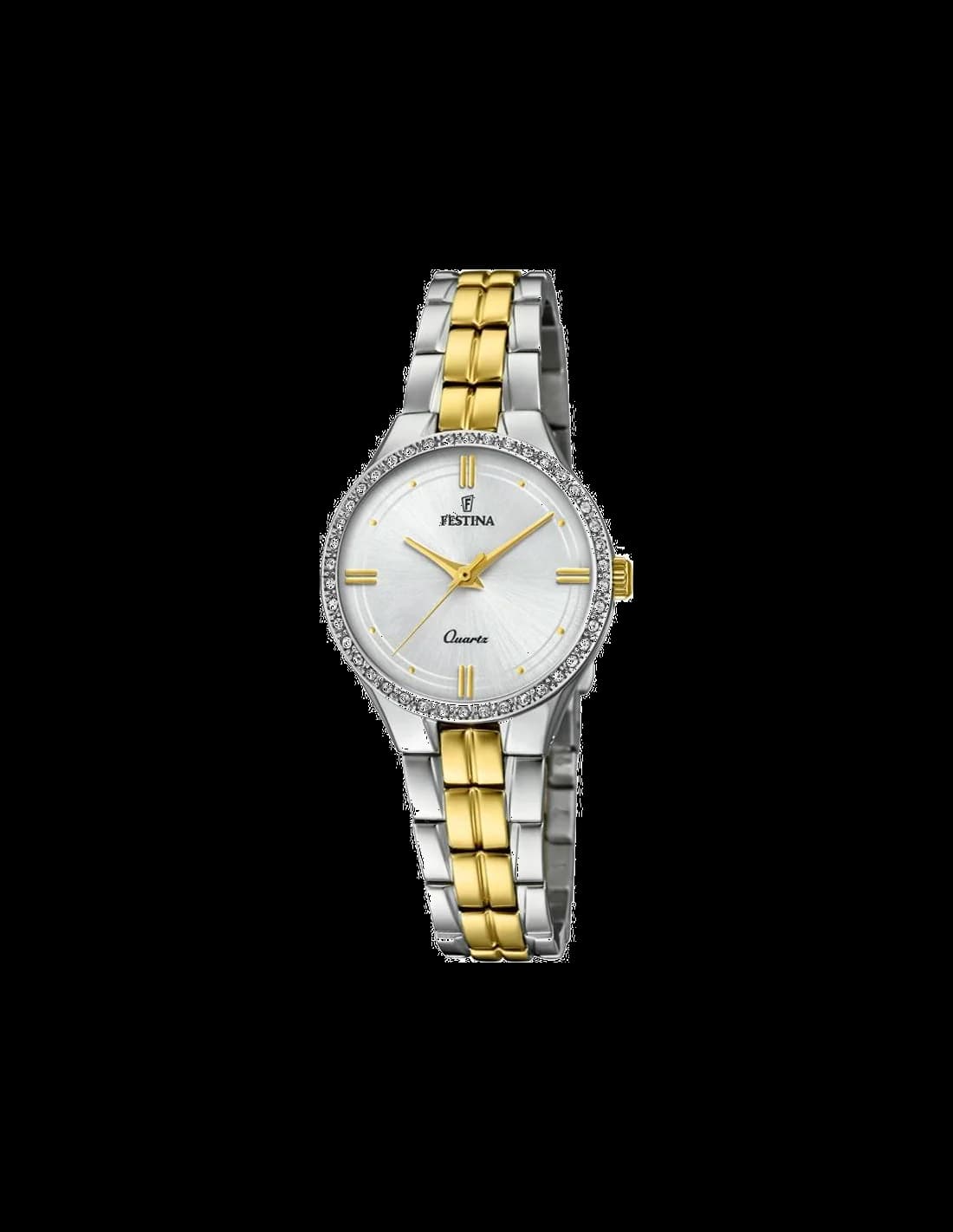 Montre Festina F20219/1 en Acier Argenté avec Bracelet Maille Milanaise
