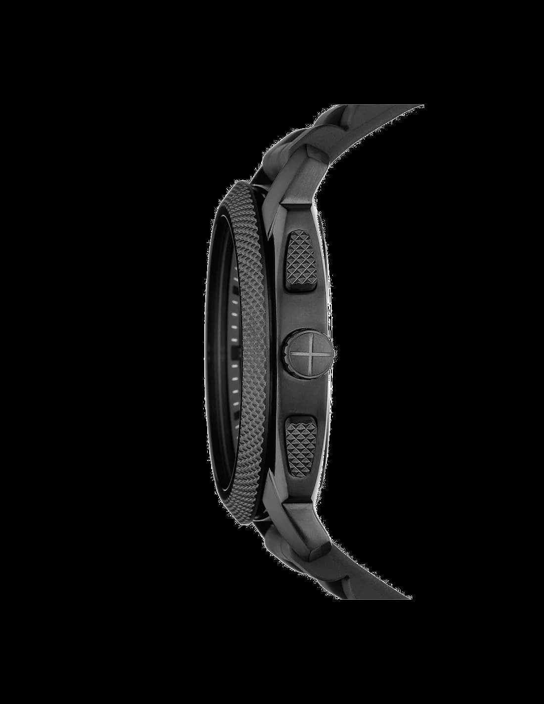 Cadran Fossil FS4487 avec index bâtons, aiguilles luminescentes, date à 3h