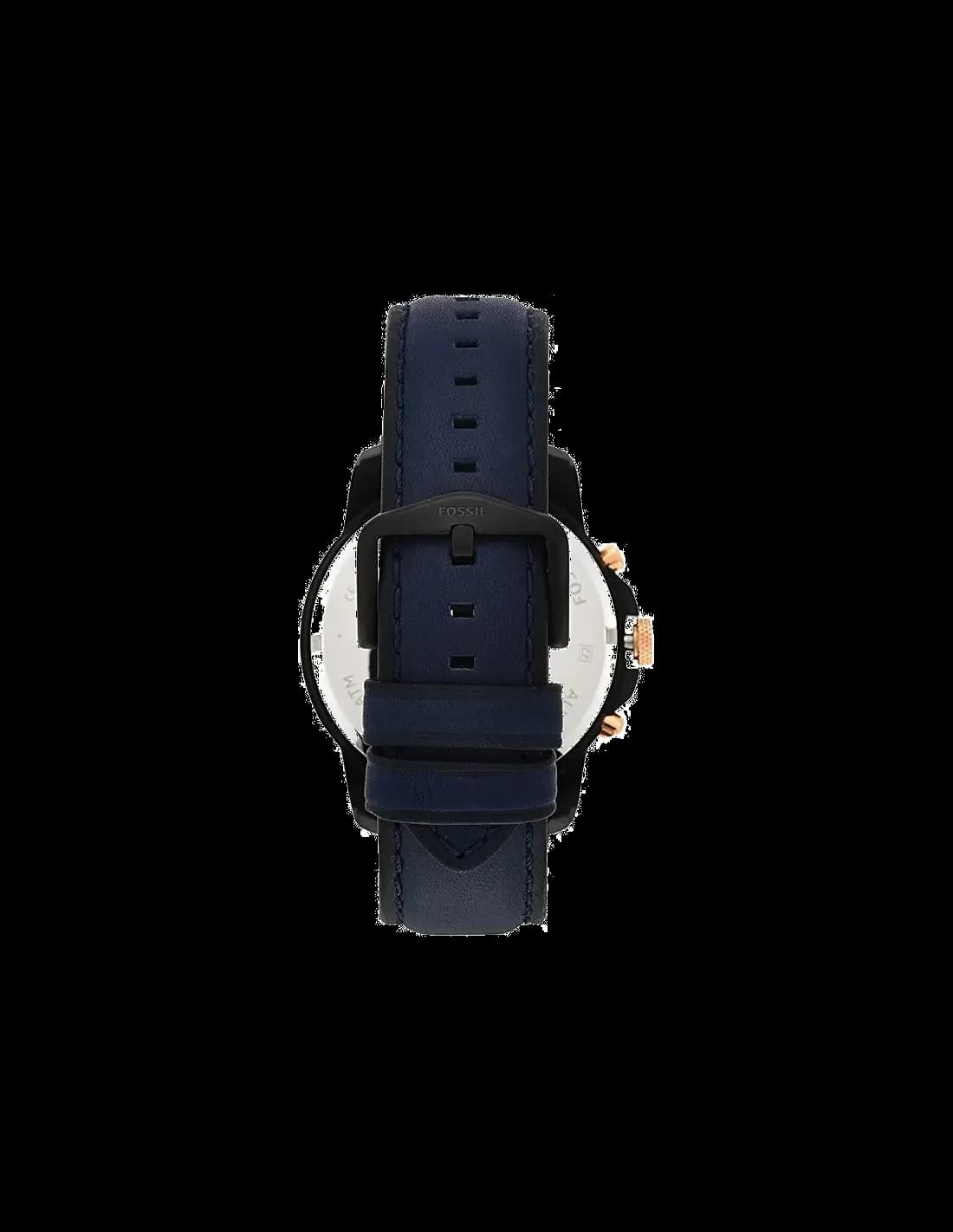 Bracelet Fossil FS5061 en acier inoxydable brossé avec fermoir déployant, confortable et robuste pour un usage quotidien