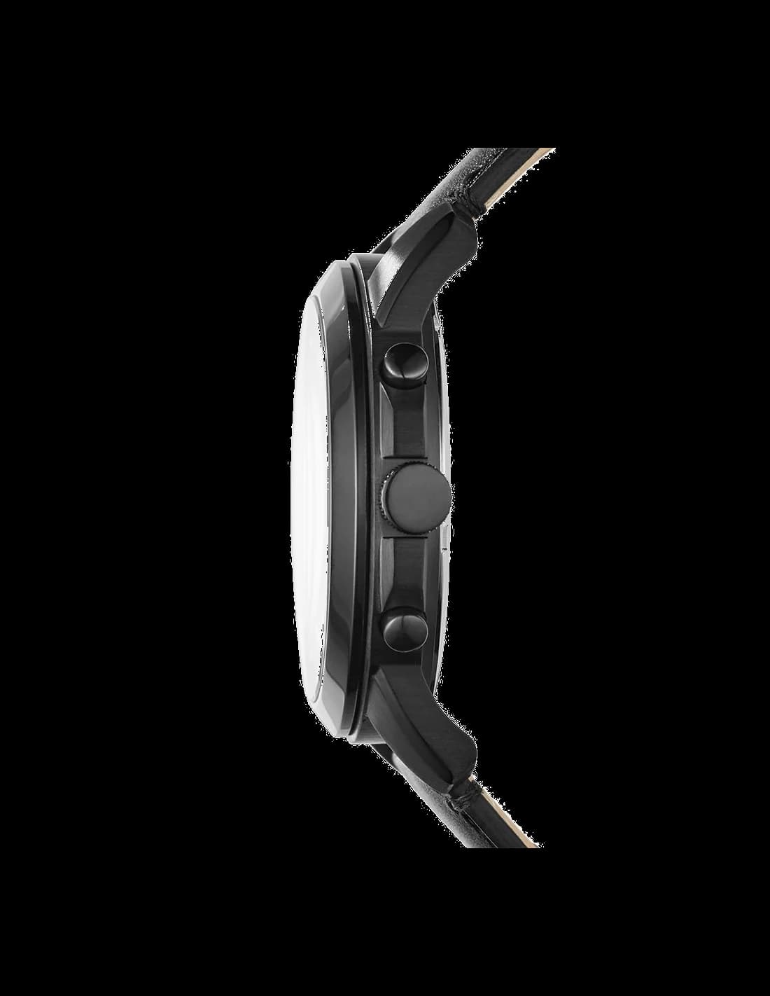 Cadran Fossil FS5132 avec trois sous-cadrans, aiguilles luminescentes et date à 3h, design lisible