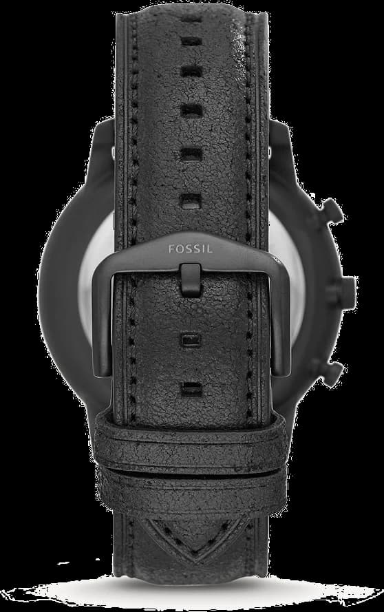Cadran Fossil FS5503 aux index appliqués, aiguilles luminescentes et compteurs chronographe