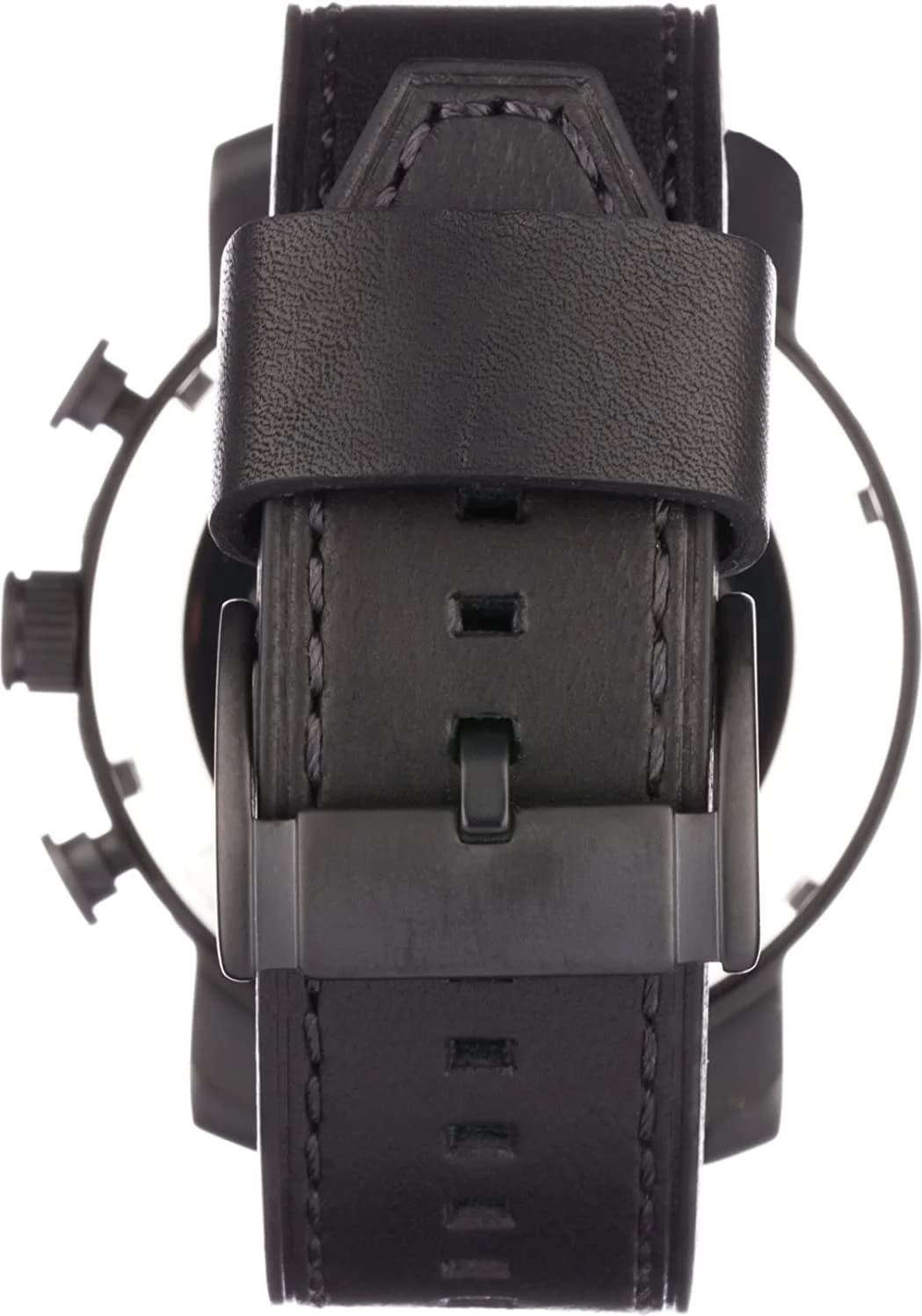 Bracelet Fossil JR1354 en acier inoxydable gun metal noir, maillons brossés et fermoir déployant gravé Fossil