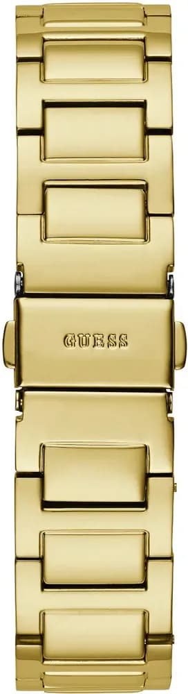 Montre Femme Guess Deco GW0472L2 bracelet acier doré cadran multifonction orné de strass vue 3