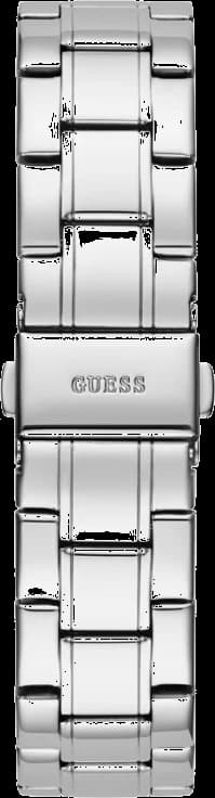 Bracelet Guess GW0111L1 en acier argenté à maillons, fermoir déployante signé, finition polie