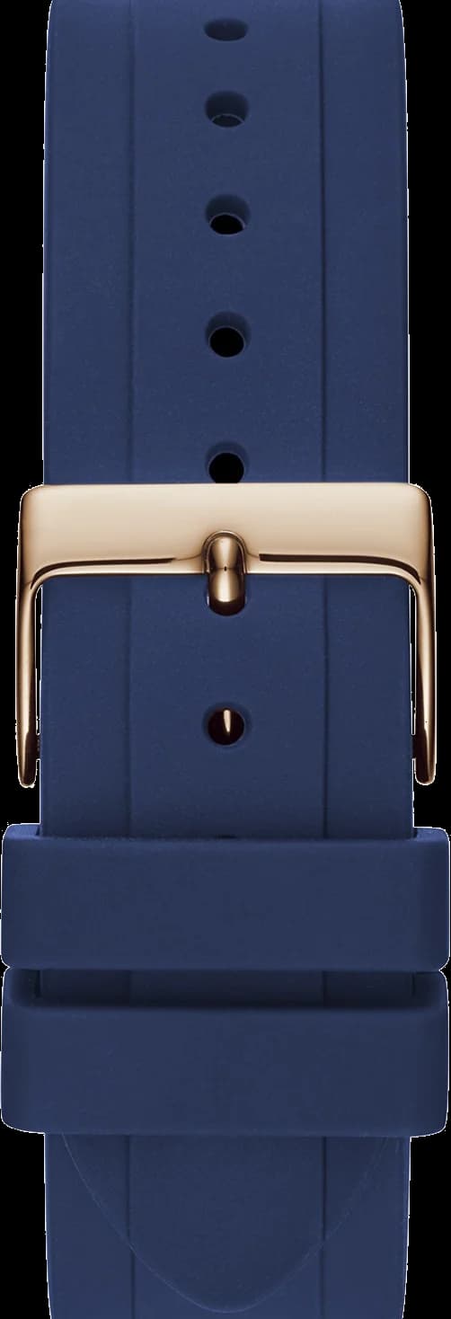 Montre Femme Guess Moonlight GW0257L3 Silicone Bleu Sport Chic vue 3