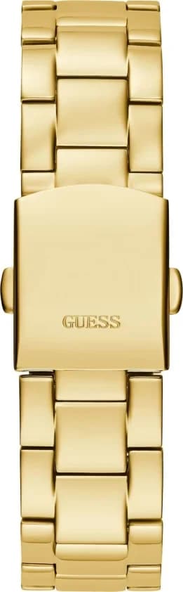 Cadran Guess GW0314L2 aux index bâtons dorés, aiguilles dauphine et date à 3h