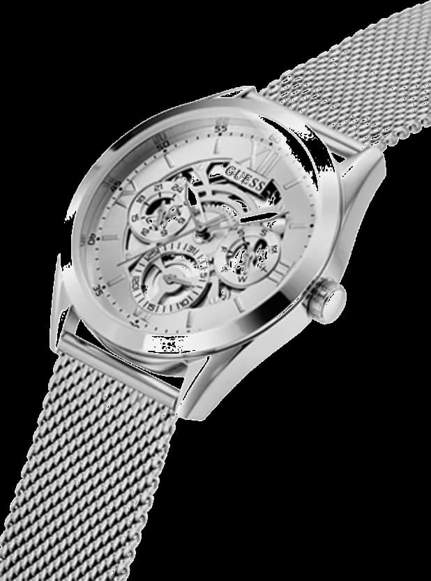 Montre Guess GW0368G1 Tailor Acier Maille Milanaise vue 2