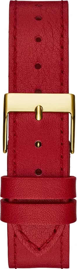 Boîtier Guess GW0504L2 triangle en acier doré, verre minéral, profil fin et féminin
