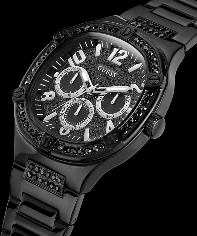 Cadran Guess GW0576G3 avec compteurs chronographe, aiguilles luminescentes et date à 4h30