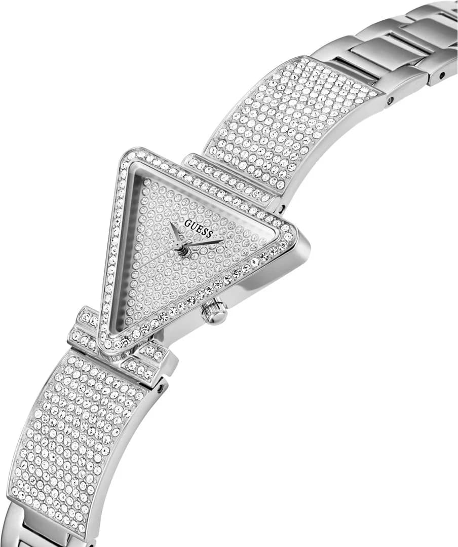 Montre Femme Guess GW0644L1 Fame Acier Argenté Boîtier Triangle vue 3