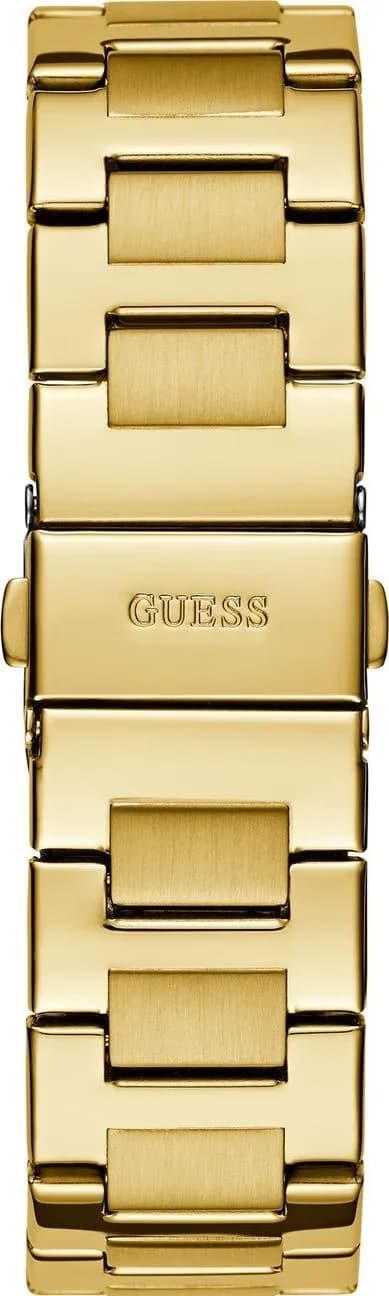 Boîtier Guess GW0769L2 en acier doré, lunette lisse, profil fin et raffiné