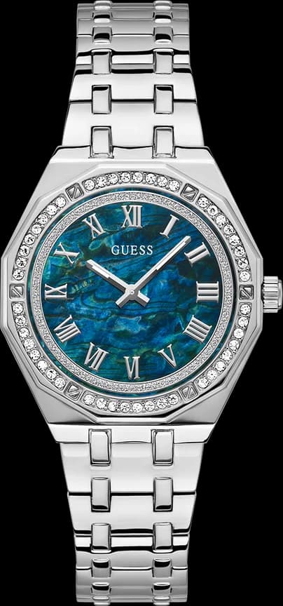 Montre Guess GW0770L1 femme cadran bleu bracelet acier